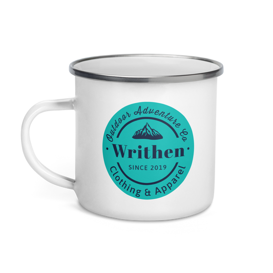 We Are Not Lost Enamel Mug