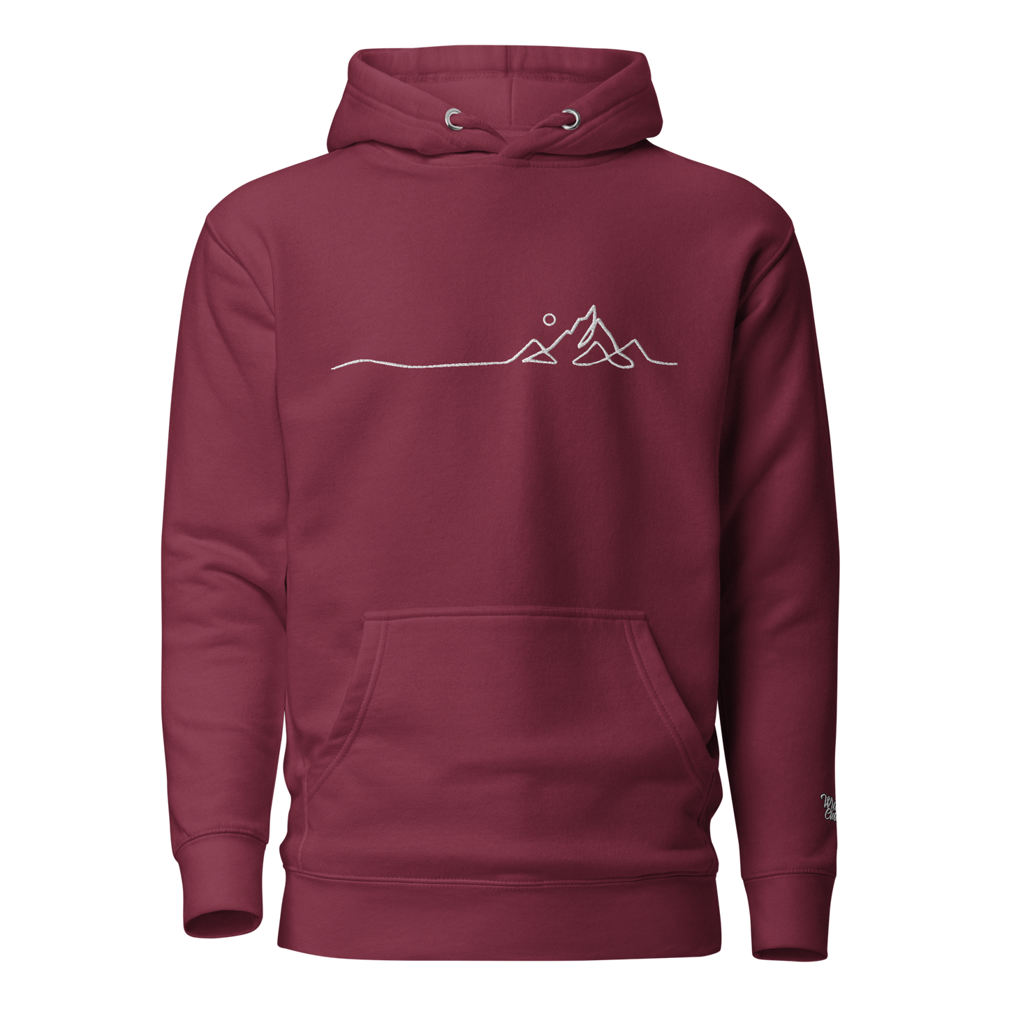 Minimalist Mountain Hoodie