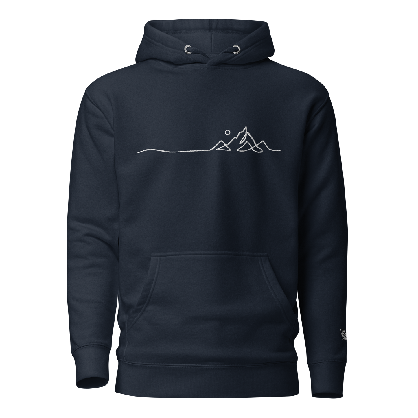 Minimalist Mountain Hoodie