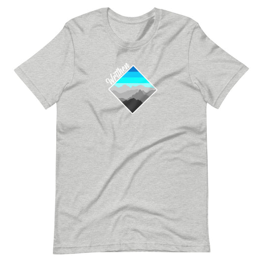 Color Blocked Mountain Day Tee